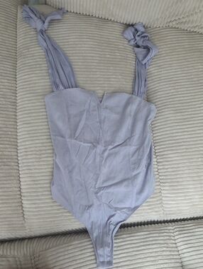 Free People Lavender Bodysuit